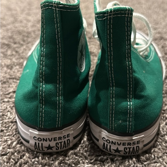 Converse Emerald High-Tops with White Accents - Picture 5 of 6